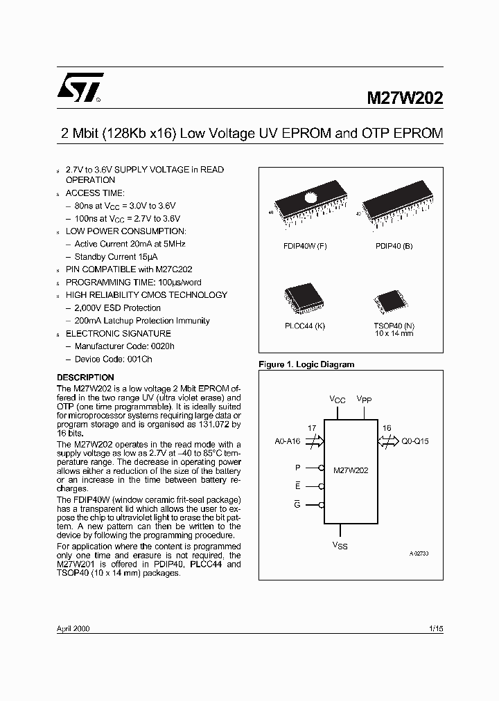 M27W202-100K6_5663117.PDF Datasheet