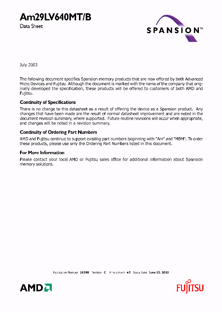 AM29LV640MTB_5667758.PDF Datasheet