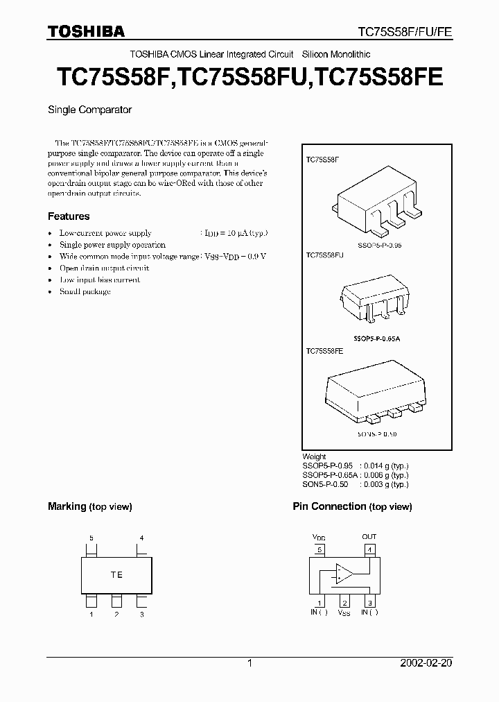 TC75S58FE_5670254.PDF Datasheet