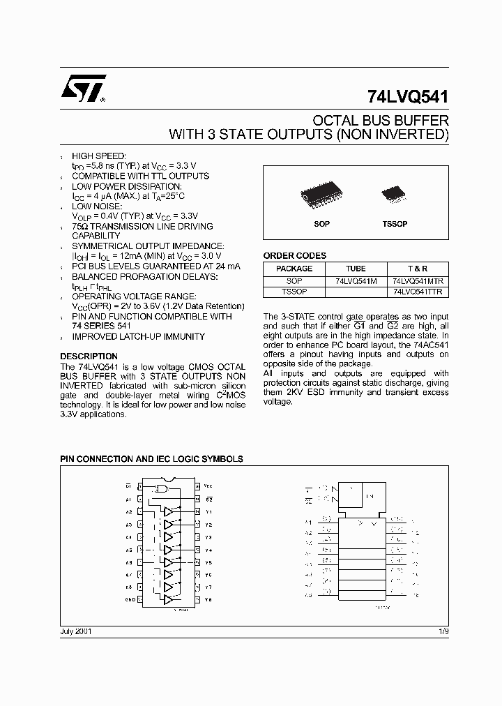 74LVQ541TTR_5671343.PDF Datasheet