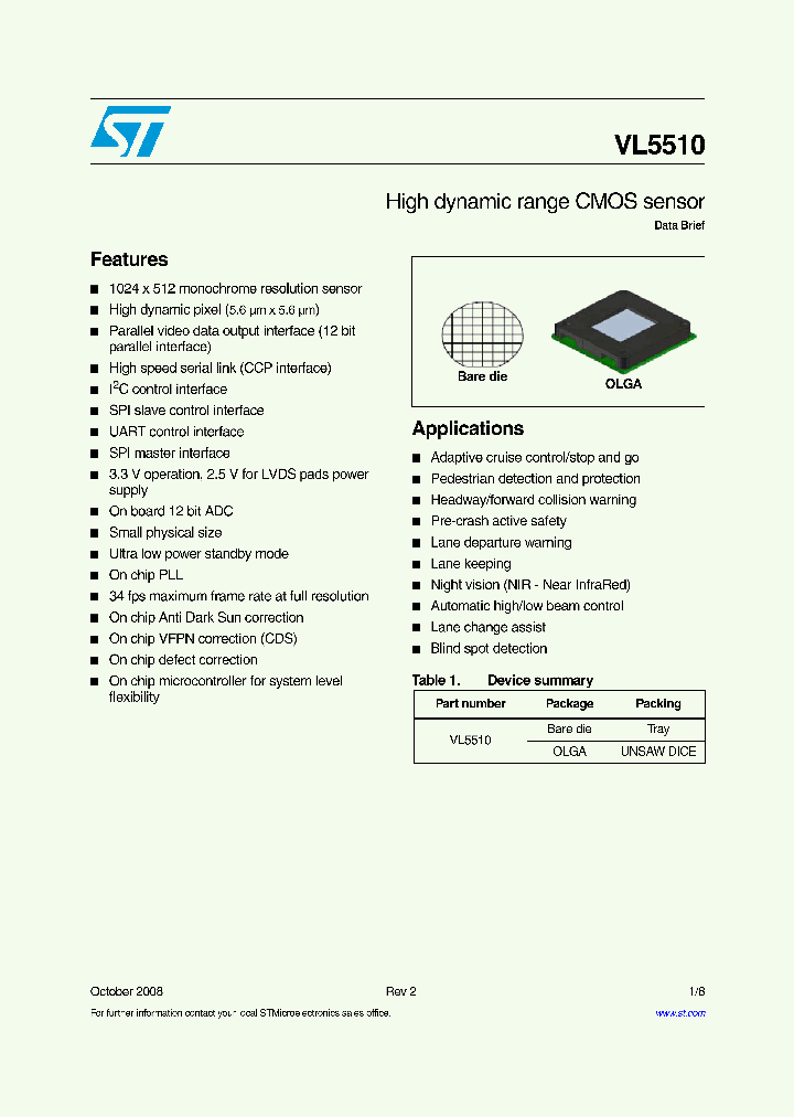 VL5510_5671737.PDF Datasheet