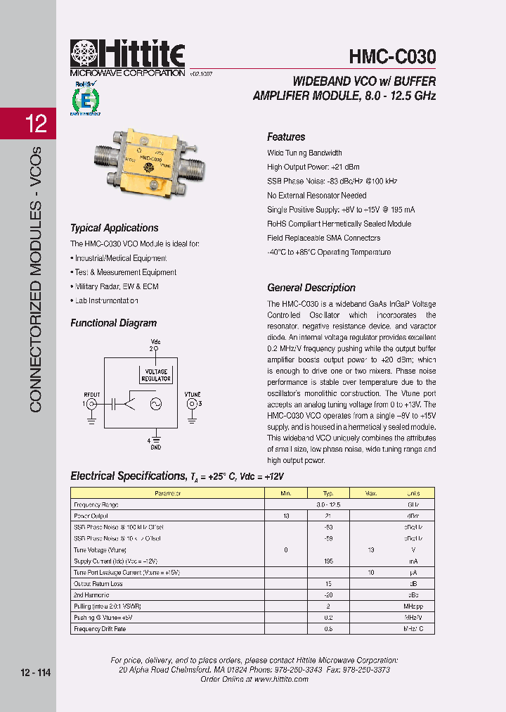 HMC-C030_5672364.PDF Datasheet
