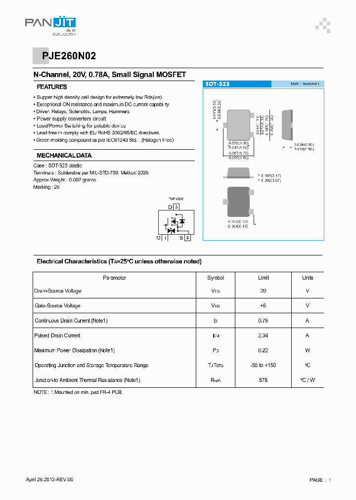 PJE260N02R100001_5672786.PDF Datasheet