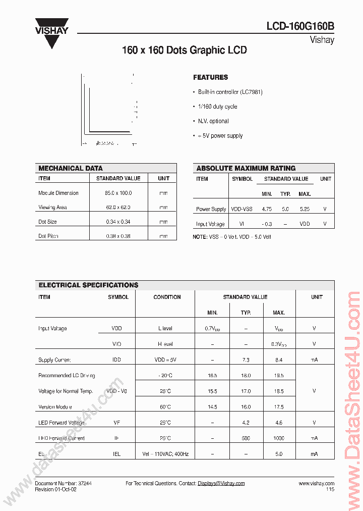 LCD-160G160B_5673287.PDF Datasheet