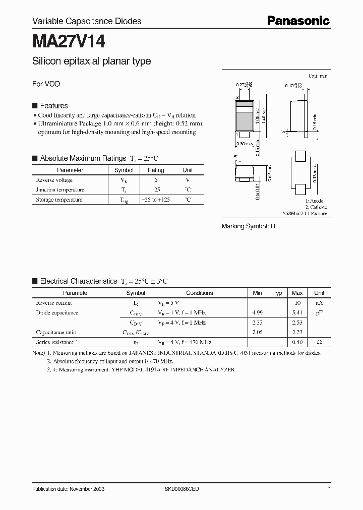 MA27V14_5674024.PDF Datasheet