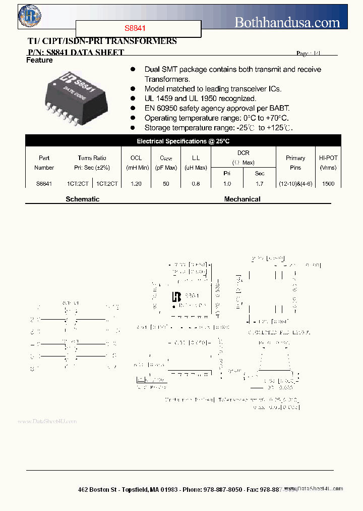 S8841_5676747.PDF Datasheet