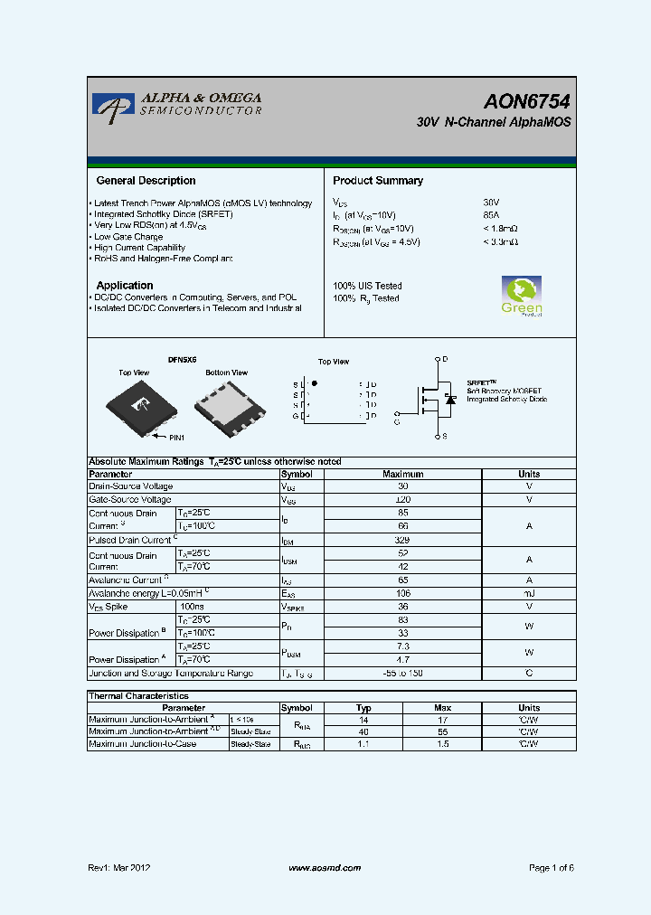 AON6754_5676779.PDF Datasheet
