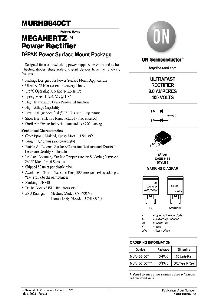 MURHB840CTT4_5677062.PDF Datasheet