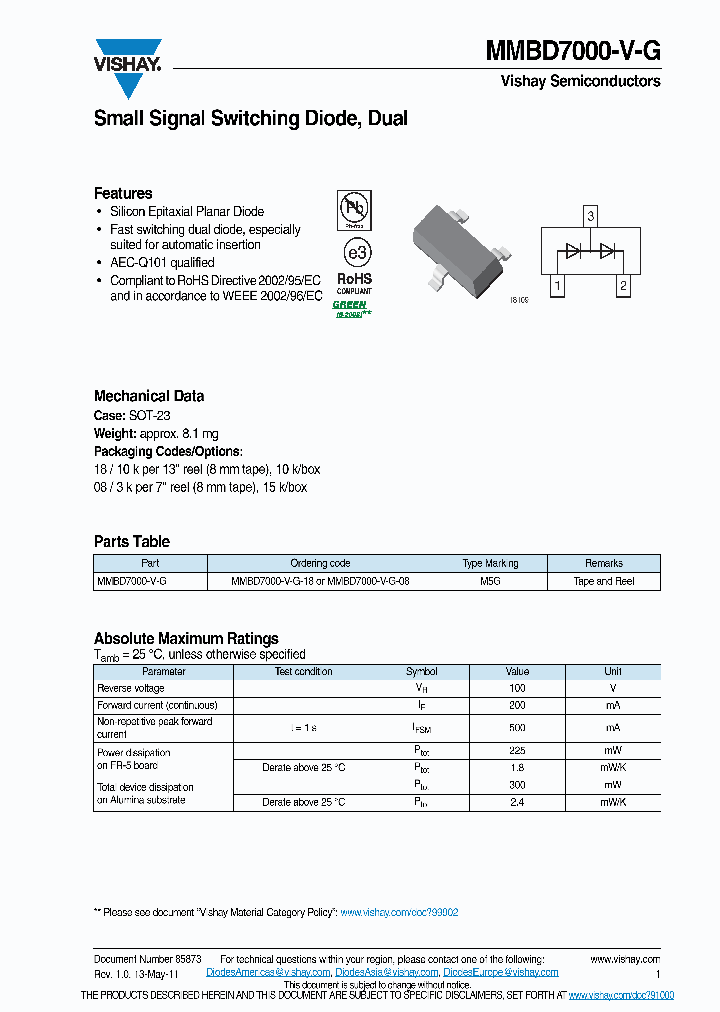 MMBD7000-V-G_5678022.PDF Datasheet