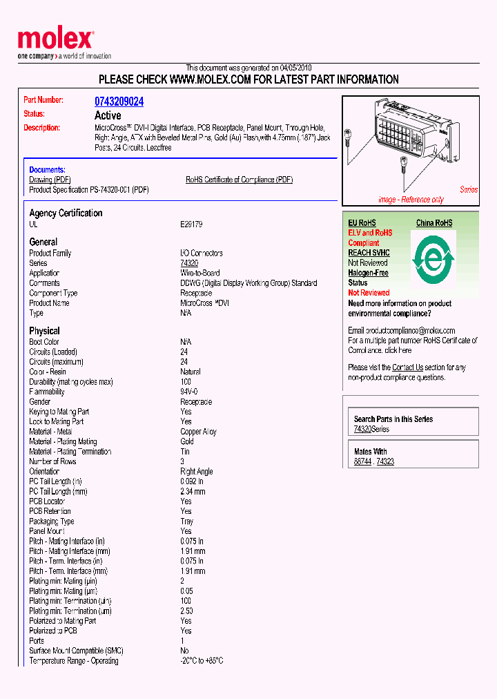 74320-9024_5677797.PDF Datasheet