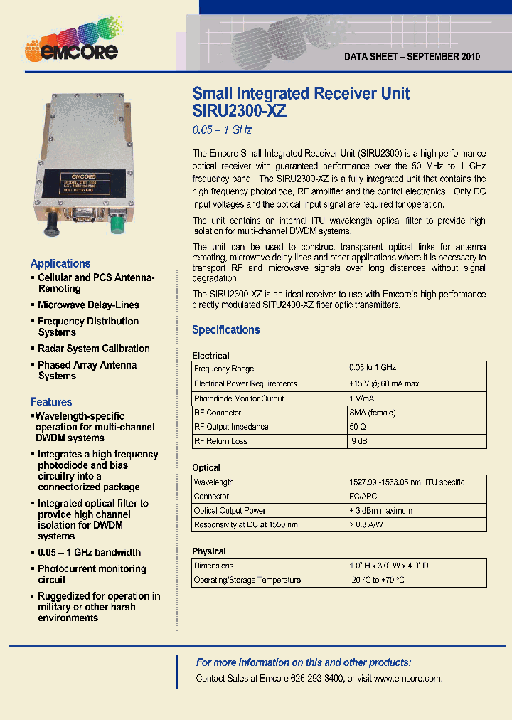 SIRU2300-XZ_5679056.PDF Datasheet