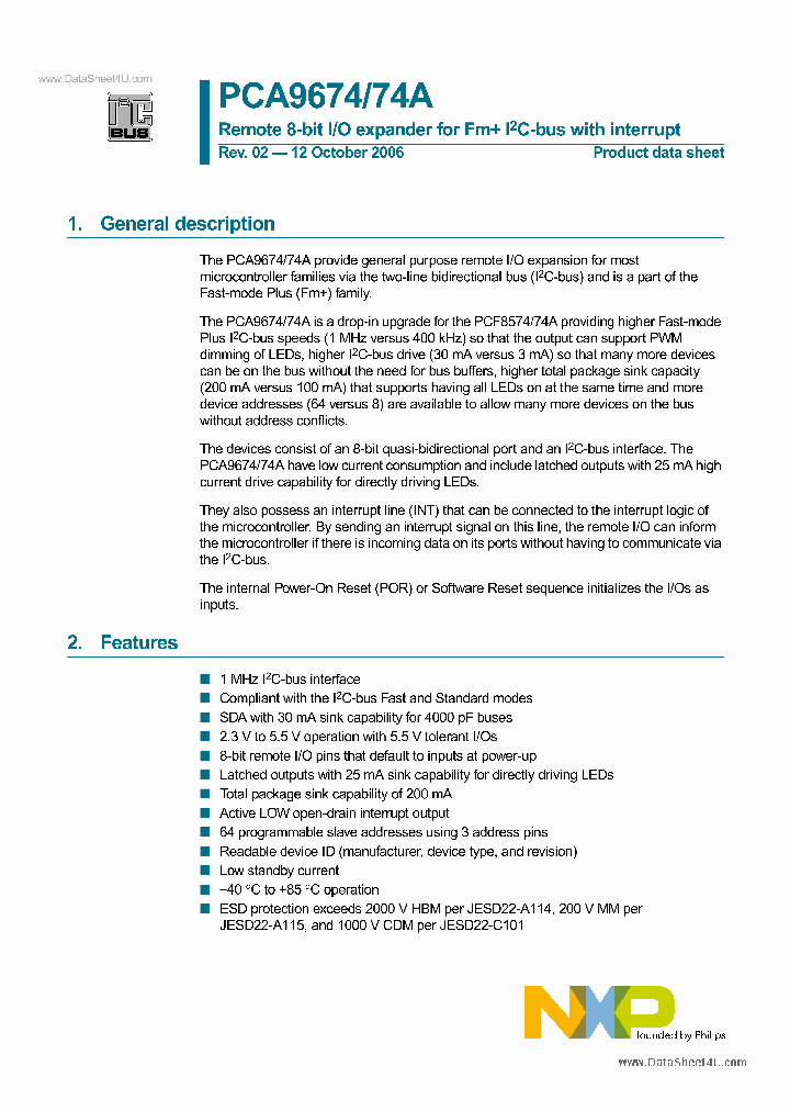 PCA9674_5689354.PDF Datasheet