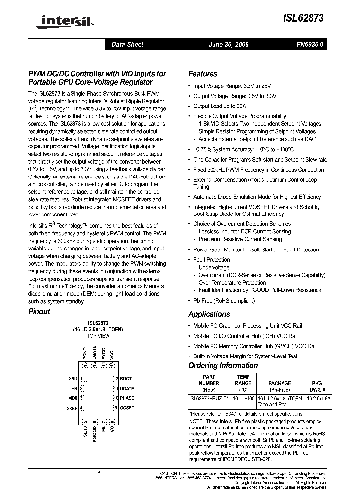 ISL62873_5691851.PDF Datasheet