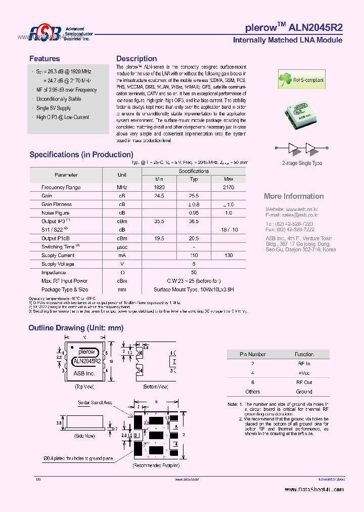 ALN2045R2_5692803.PDF Datasheet
