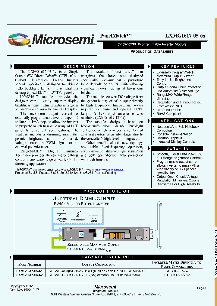 LXMG1617-05-6X_5698396.PDF Datasheet