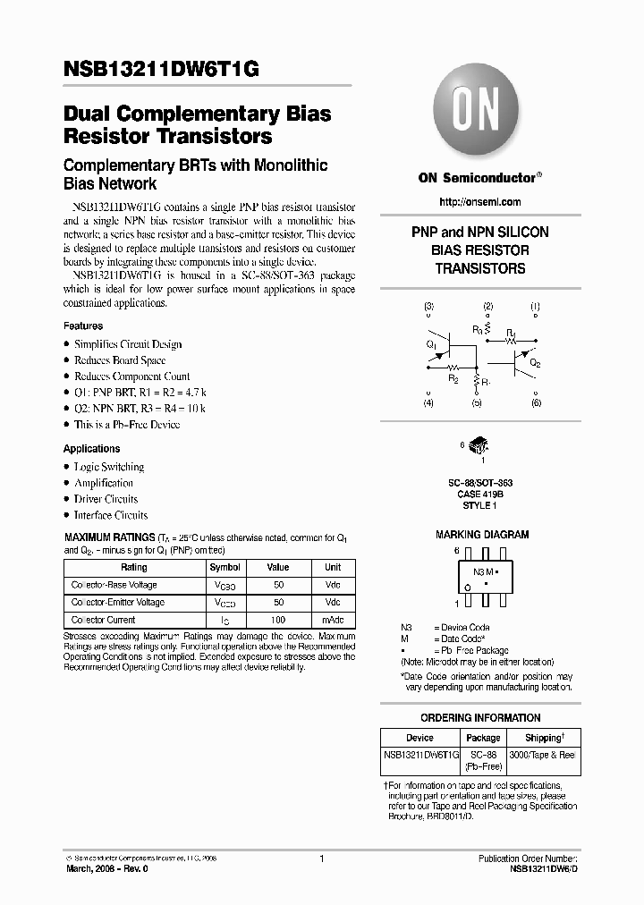 NSB13211DW6T1G_5699464.PDF Datasheet