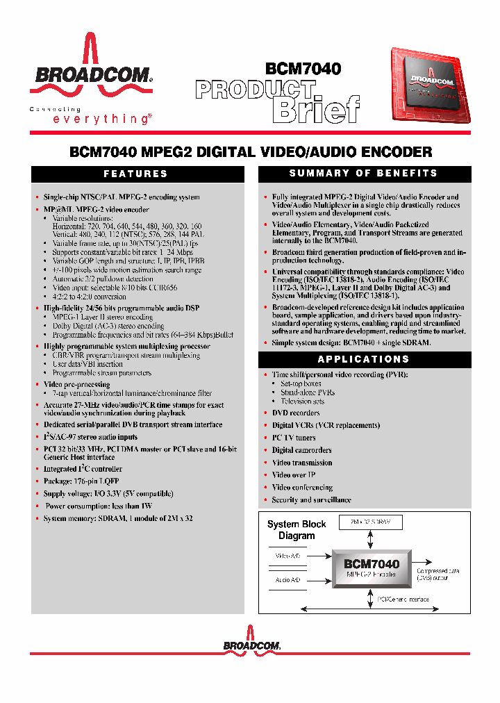 BCM7040_5700712.PDF Datasheet