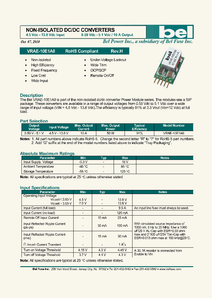 VRAE-10E1A0_5701170.PDF Datasheet