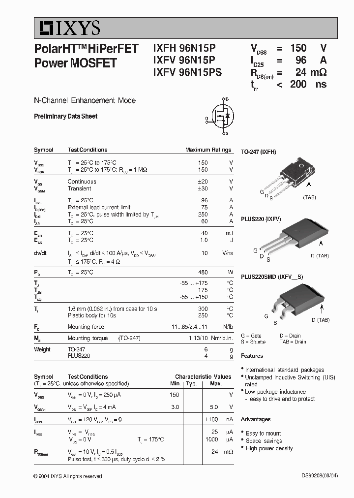 IXFV96N15PS_5703743.PDF Datasheet