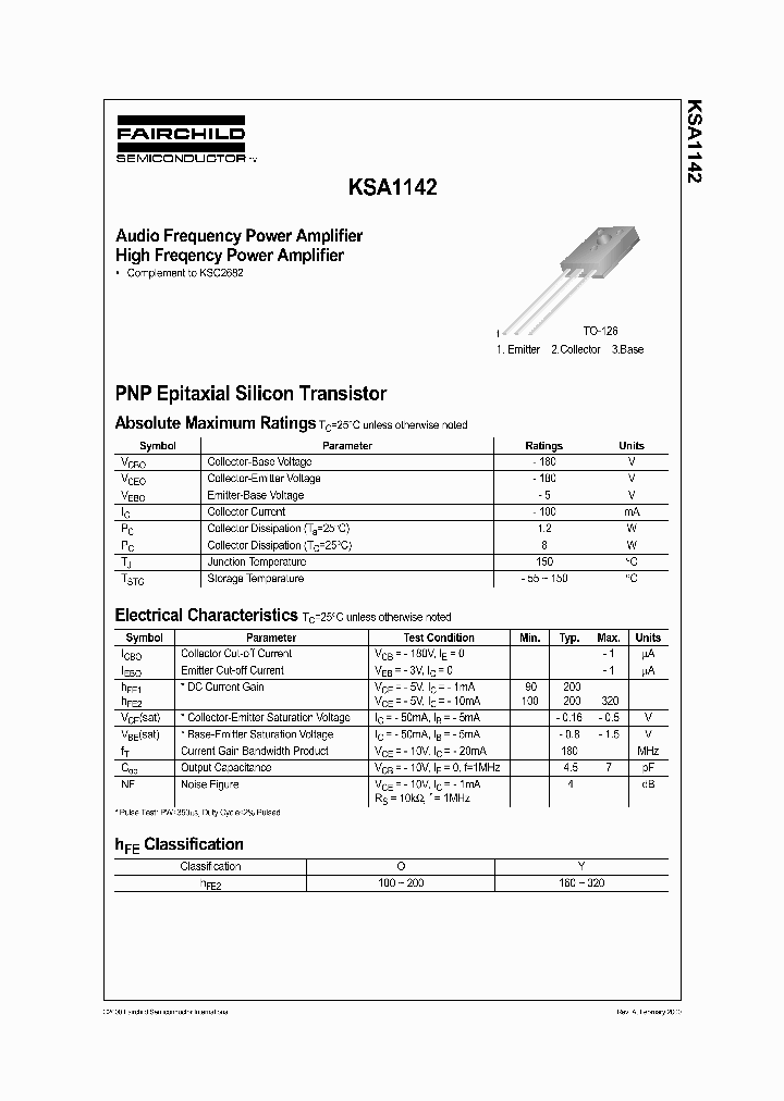 KSA1142OSTU_5705569.PDF Datasheet