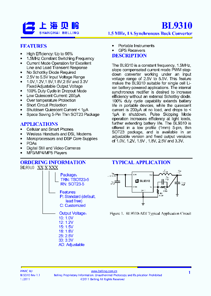 BL9310_5706086.PDF Datasheet