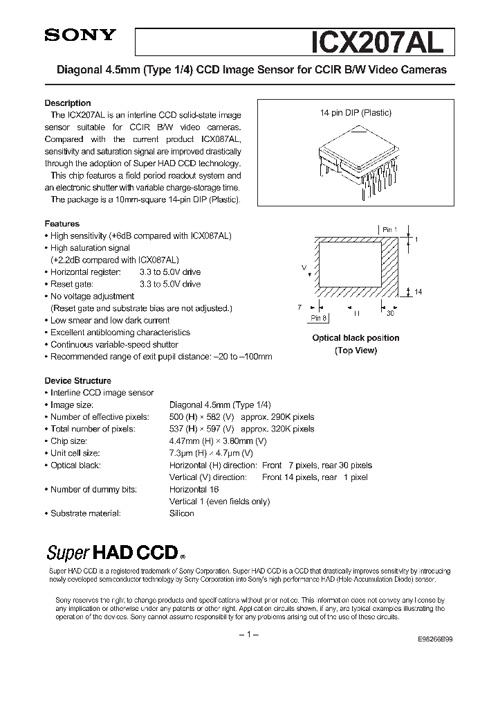 ICX207AL_5702566.PDF Datasheet