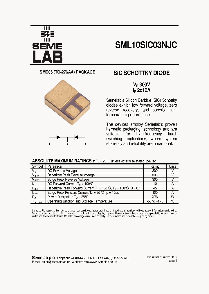 SML10SIC03NJC_5713986.PDF Datasheet