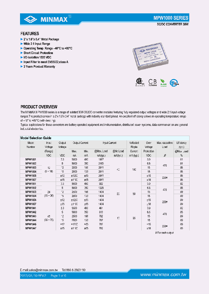 MPW1031_5708271.PDF Datasheet