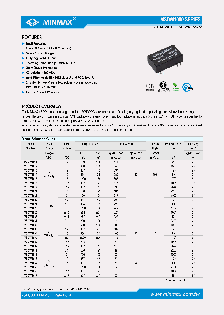 MSDW1031_5708272.PDF Datasheet