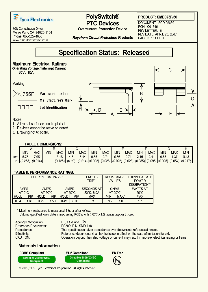 SMD075F60_5708757.PDF Datasheet