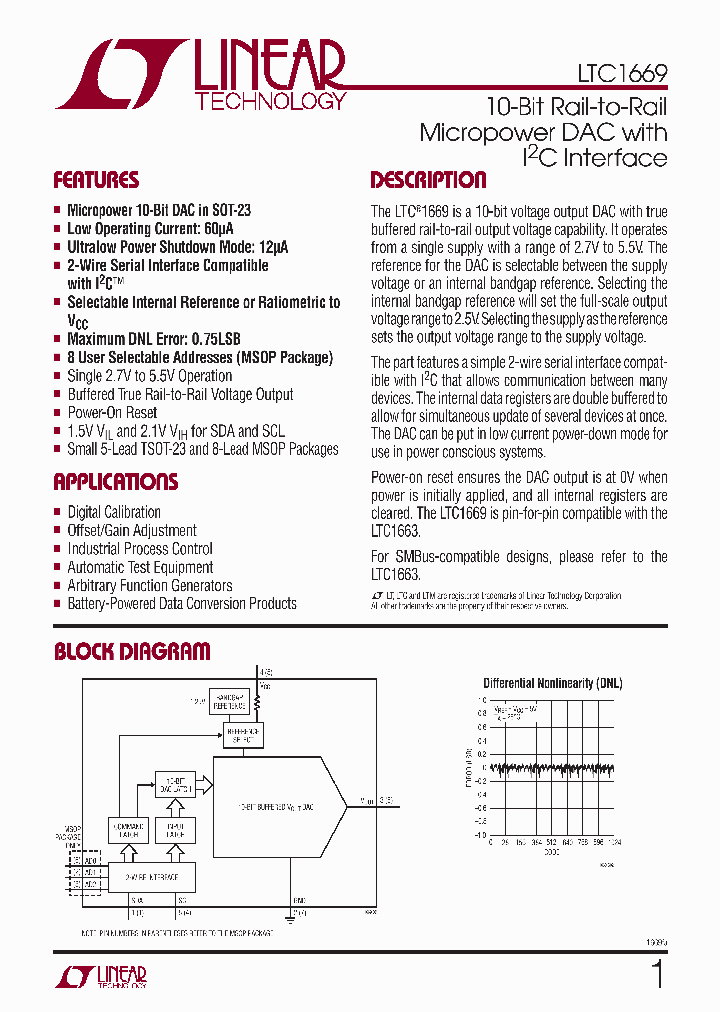 LTC1669IMS8TRPBF_5713746.PDF Datasheet