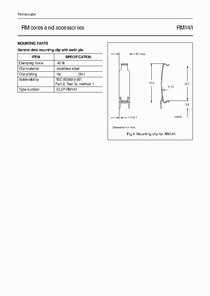 CLI-RM14_5709105.PDF Datasheet