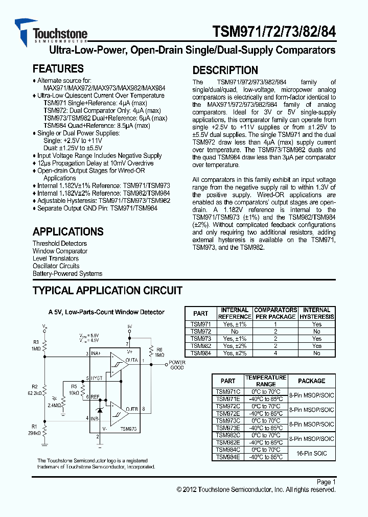 TSM971CSAT_5715693.PDF Datasheet