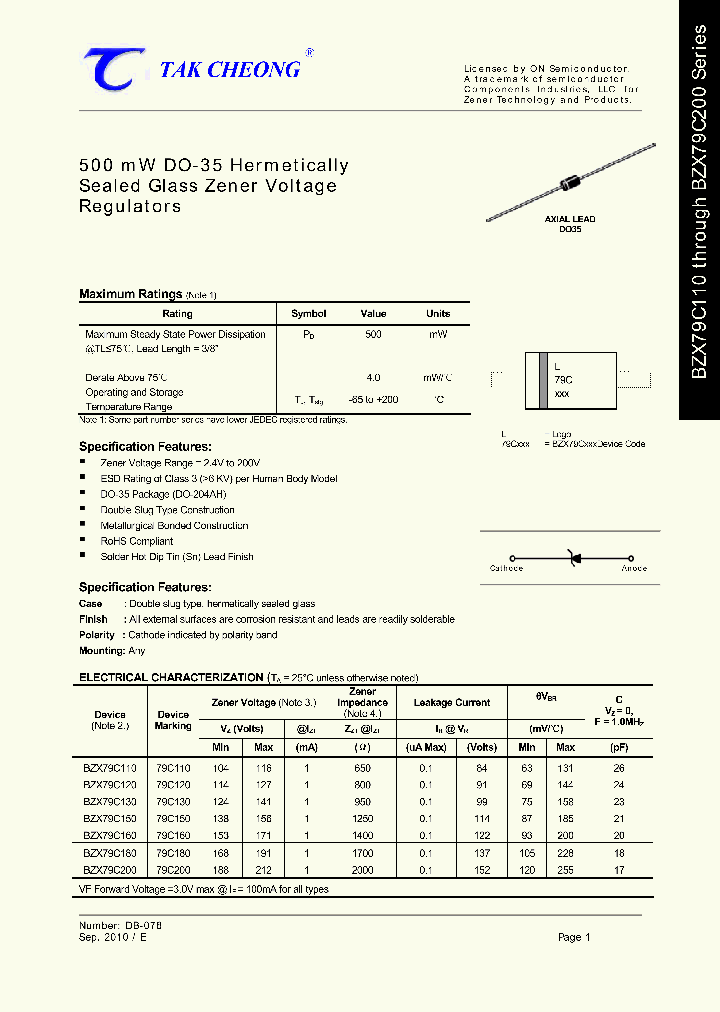 BZX79C130_5709936.PDF Datasheet