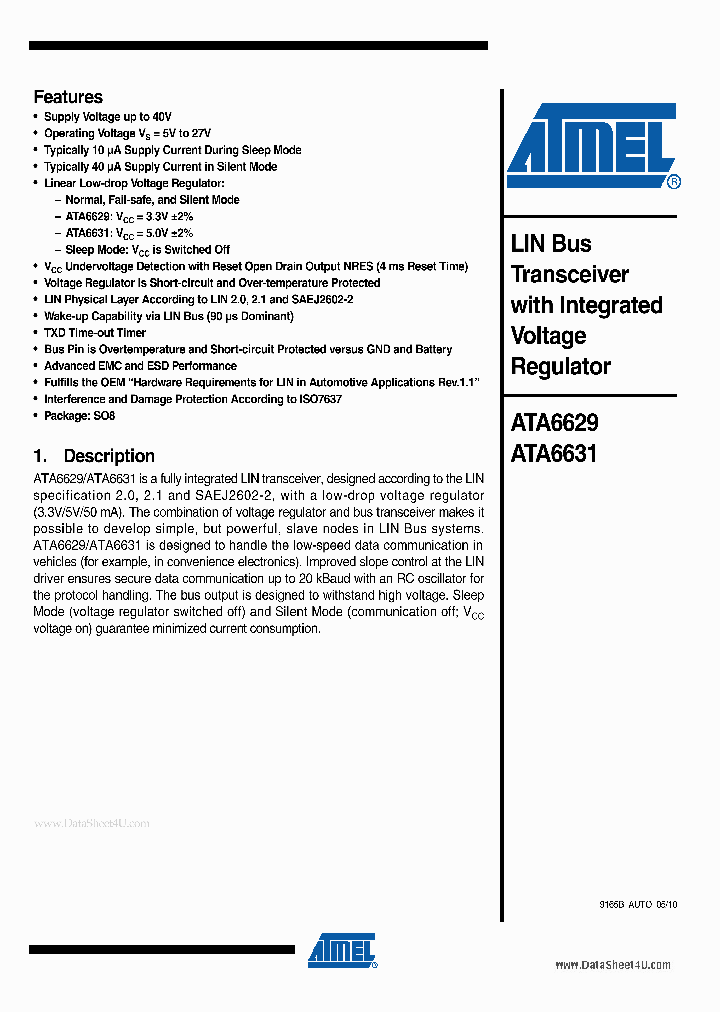 ATA6631_5713394.PDF Datasheet
