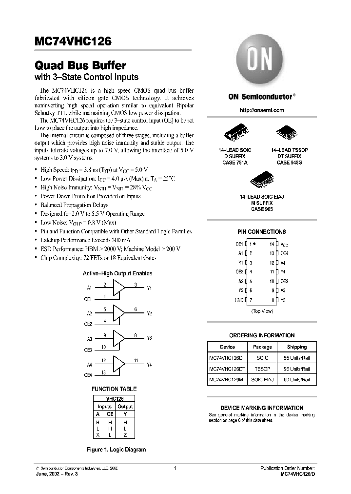 MC74VHC126DR2_5713211.PDF Datasheet