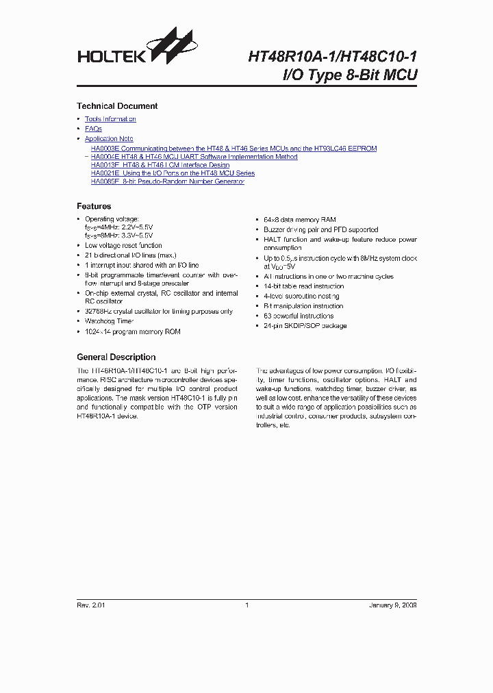HT48C10-109_5716909.PDF Datasheet