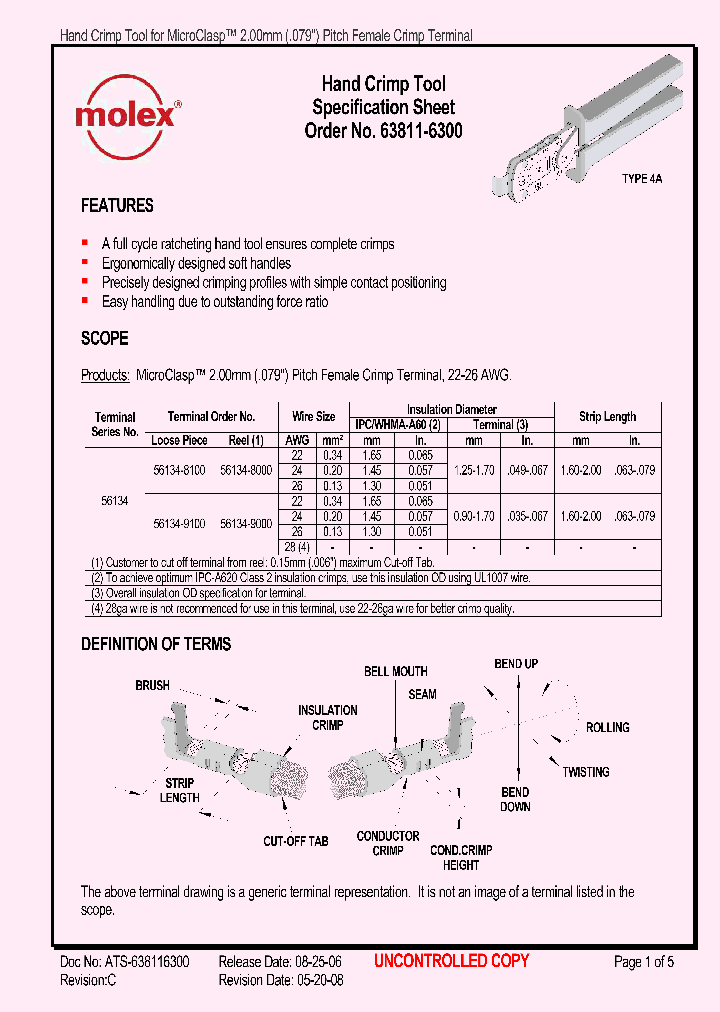 0638116300_5710935.PDF Datasheet