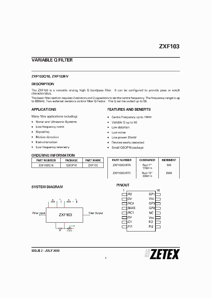 ZXF103Q16_5710114.PDF Datasheet