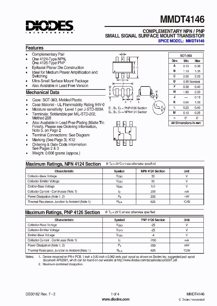 MMDT4146_5718090.PDF Datasheet