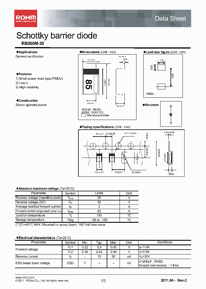 RB060M-3011_5720446.PDF Datasheet
