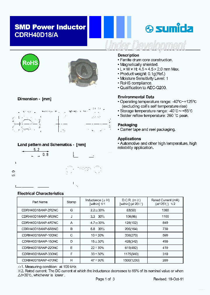 CDRH40D18_5722035.PDF Datasheet