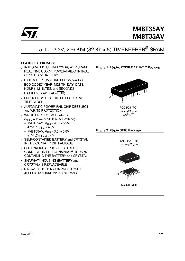 M48T35AV_5722027.PDF Datasheet