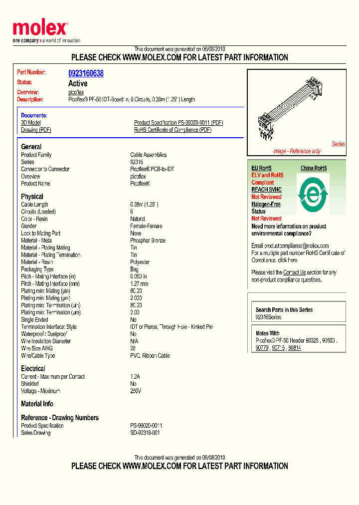 92316-0638_5722452.PDF Datasheet
