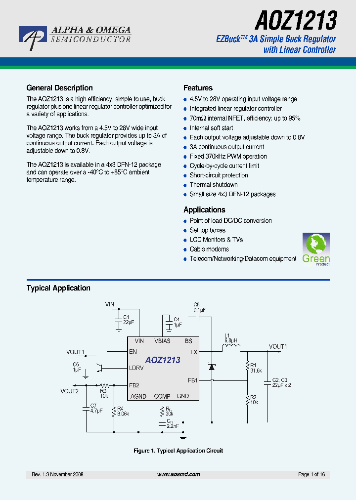 AOZ1213_5724101.PDF Datasheet