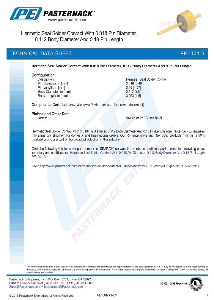 PE1001-3_5724892.PDF Datasheet
