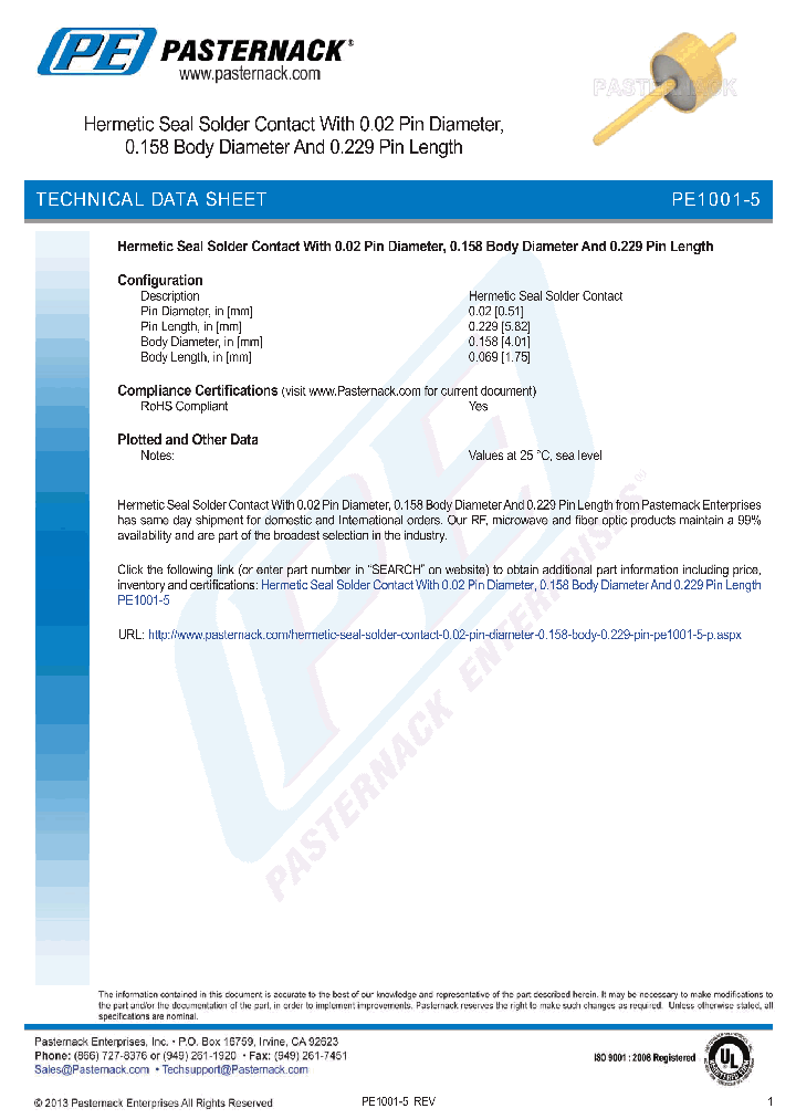 PE1001-5_5724894.PDF Datasheet