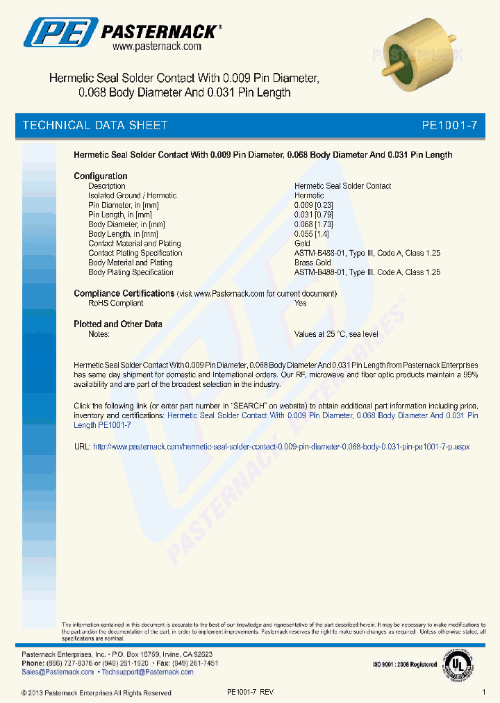 PE1001-7_5724896.PDF Datasheet