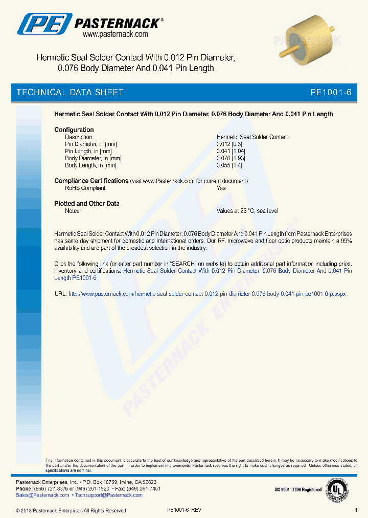 PE1001-6_5724895.PDF Datasheet