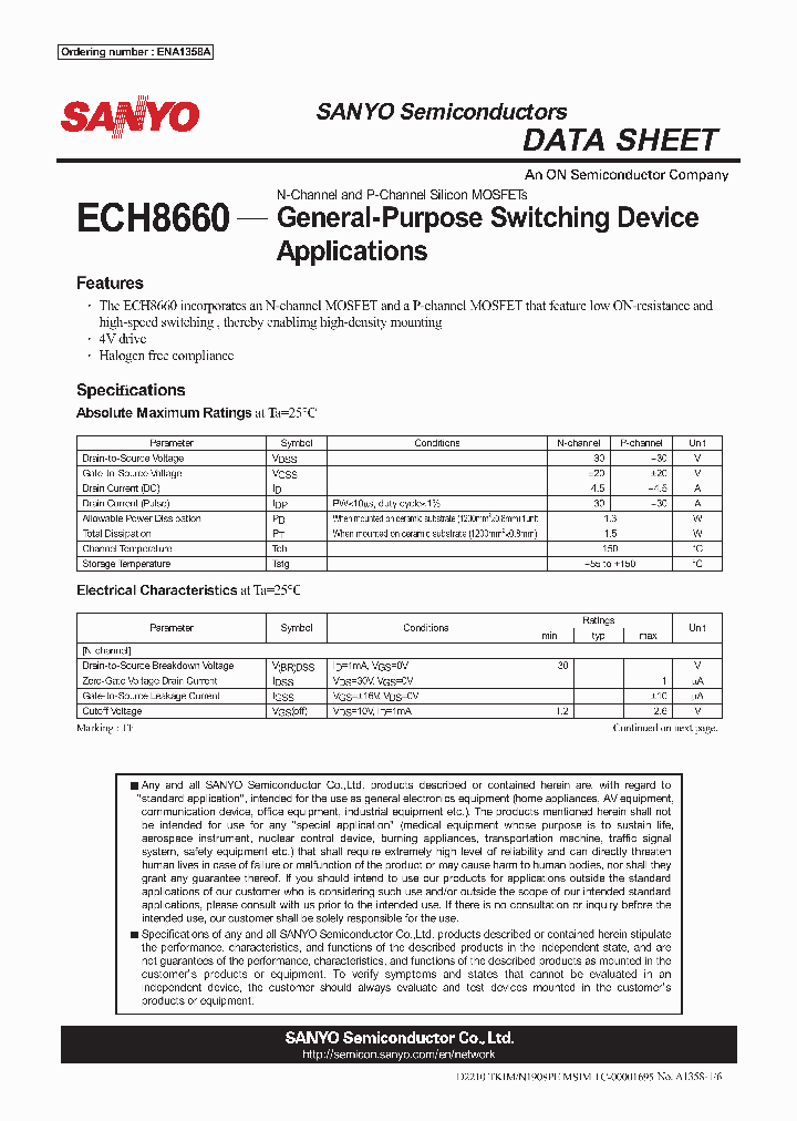 ECH866010_5726423.PDF Datasheet